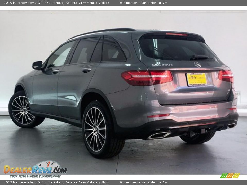 2019 Mercedes-Benz GLC 350e 4Matic Selenite Grey Metallic / Black Photo #2