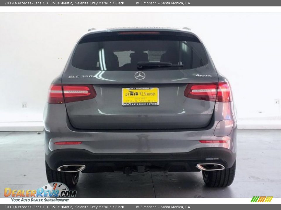 2019 Mercedes-Benz GLC 350e 4Matic Selenite Grey Metallic / Black Photo #3