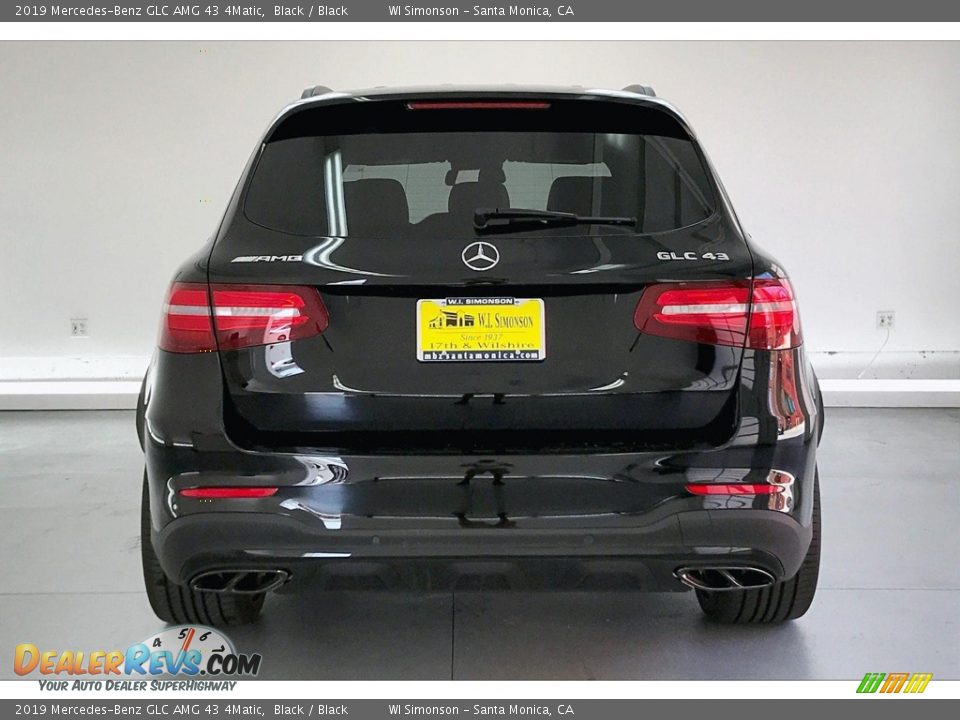 2019 Mercedes-Benz GLC AMG 43 4Matic Black / Black Photo #3