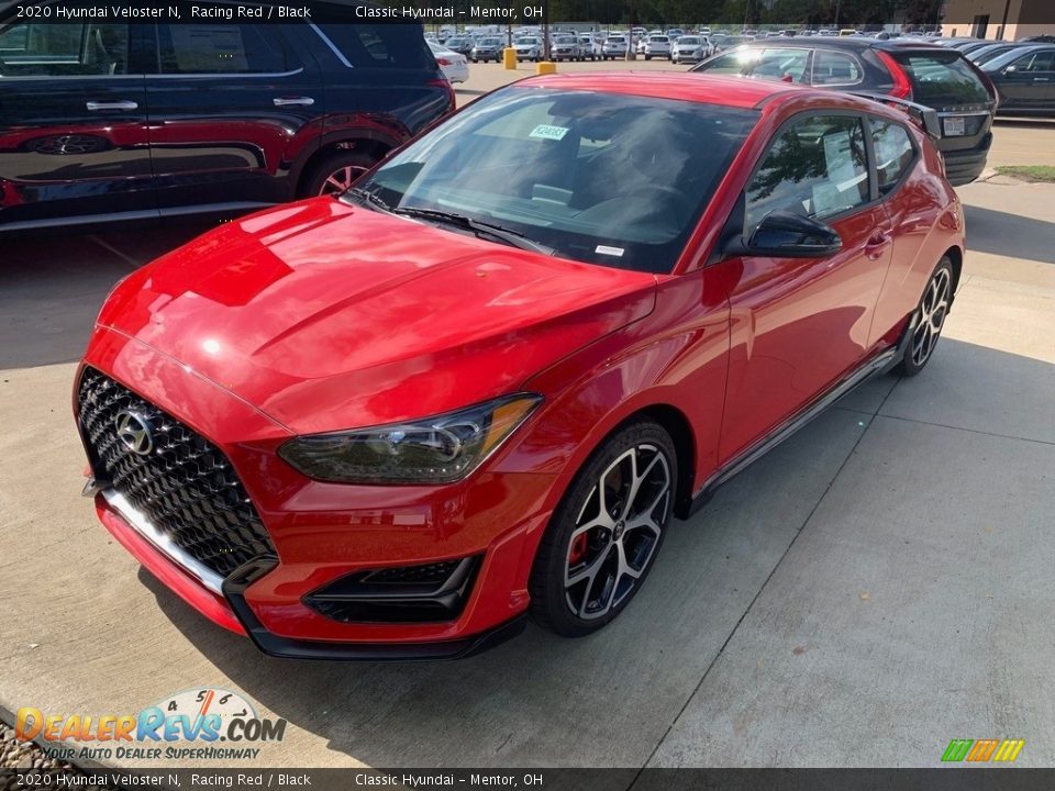 Front 3/4 View of 2020 Hyundai Veloster N Photo #1