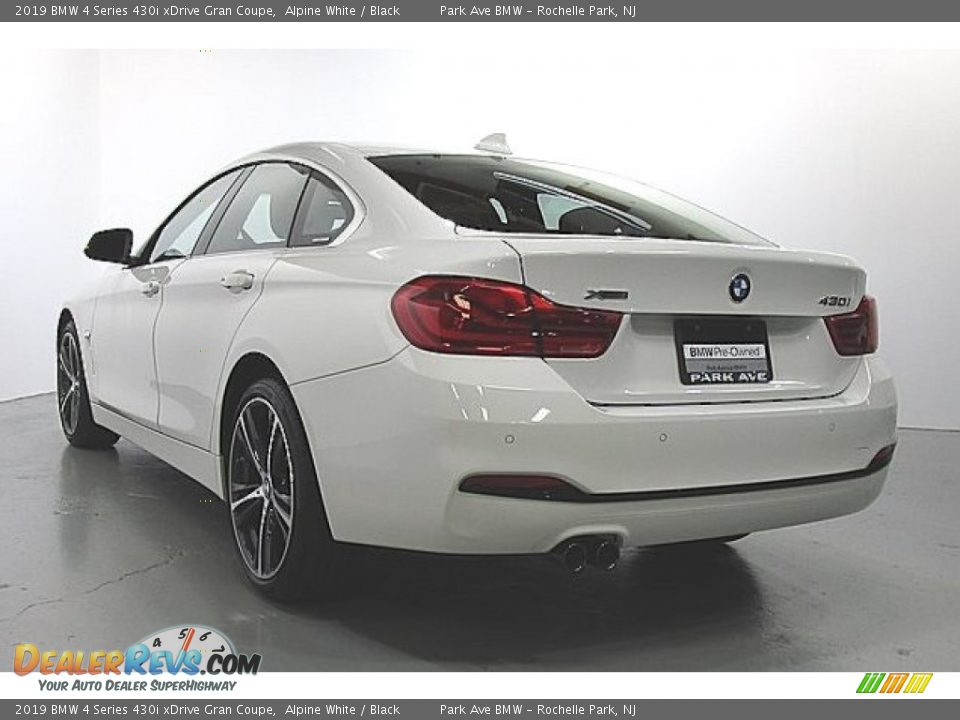 2019 BMW 4 Series 430i xDrive Gran Coupe Alpine White / Black Photo #2