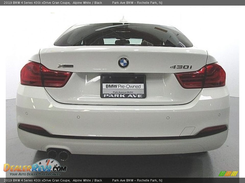 2019 BMW 4 Series 430i xDrive Gran Coupe Alpine White / Black Photo #3