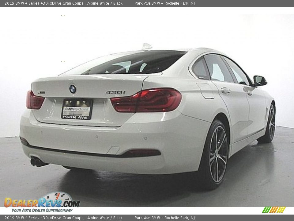 2019 BMW 4 Series 430i xDrive Gran Coupe Alpine White / Black Photo #4