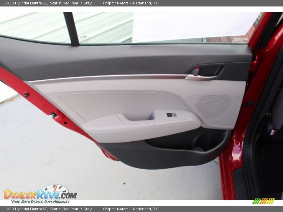 2020 Hyundai Elantra SE Scarlet Red Pearl / Gray Photo #19