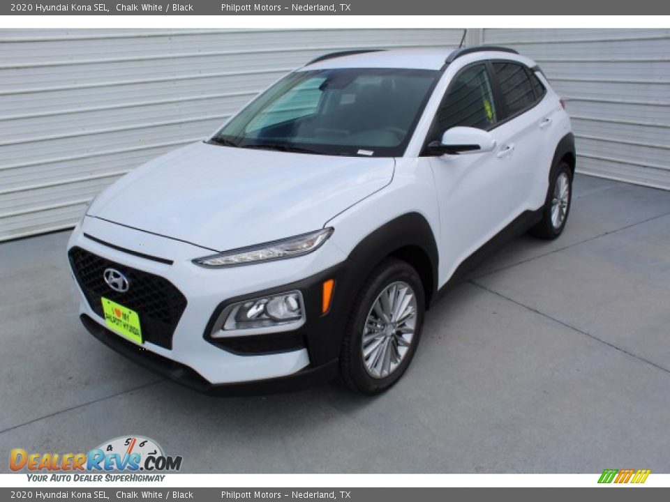 2020 Hyundai Kona SEL Chalk White / Black Photo #4