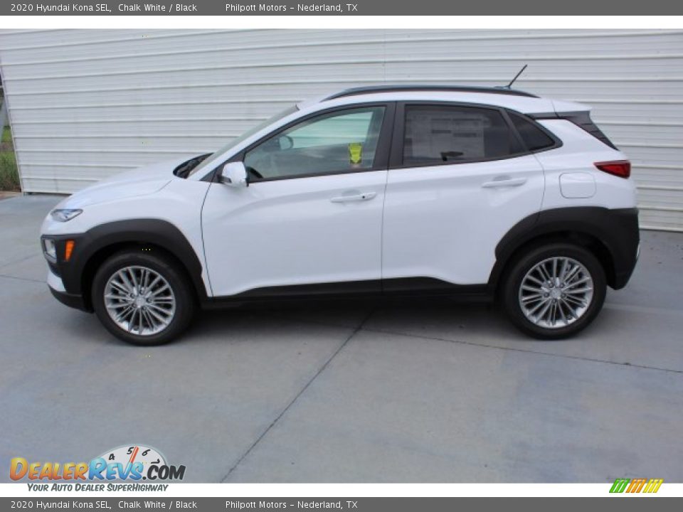 2020 Hyundai Kona SEL Chalk White / Black Photo #6