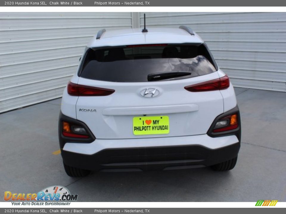 2020 Hyundai Kona SEL Chalk White / Black Photo #8