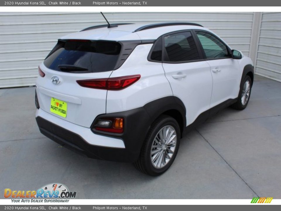 2020 Hyundai Kona SEL Chalk White / Black Photo #9