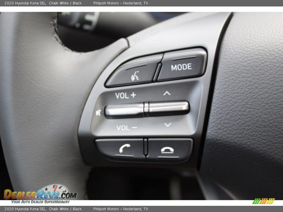 2020 Hyundai Kona SEL Chalk White / Black Photo #12