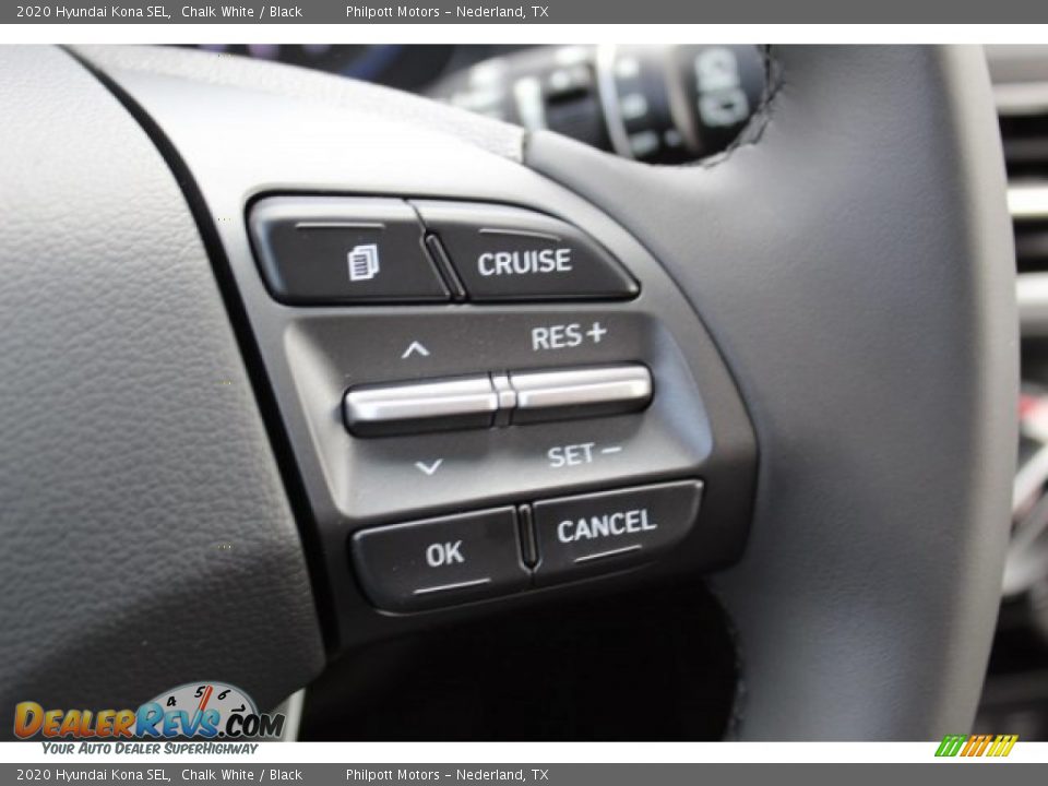 2020 Hyundai Kona SEL Chalk White / Black Photo #13