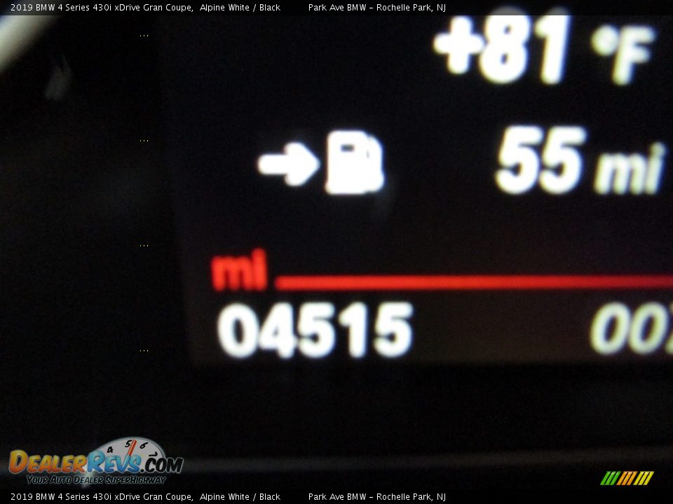 2019 BMW 4 Series 430i xDrive Gran Coupe Alpine White / Black Photo #24