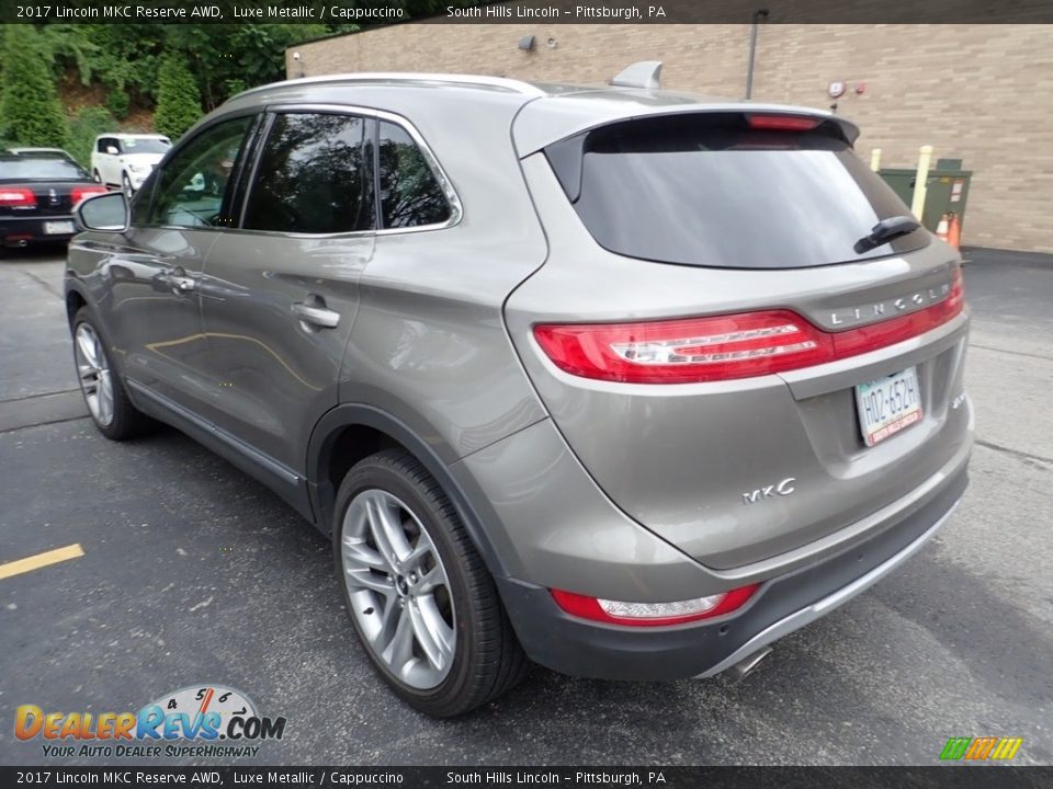 2017 Lincoln MKC Reserve AWD Luxe Metallic / Cappuccino Photo #2