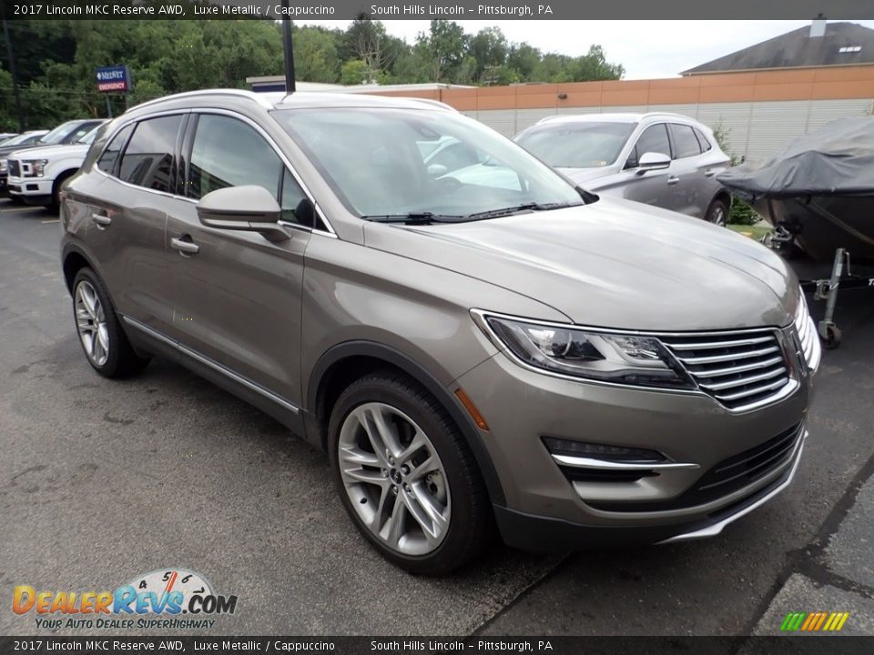 2017 Lincoln MKC Reserve AWD Luxe Metallic / Cappuccino Photo #5