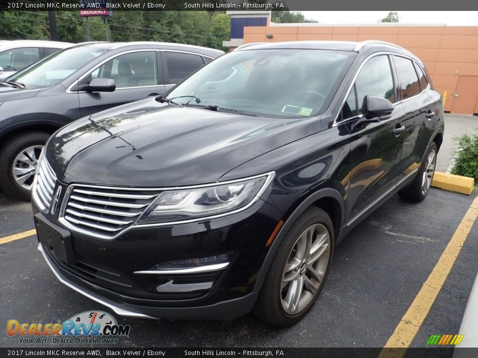 2017 Lincoln MKC Reserve AWD Black Velvet / Ebony Photo #1