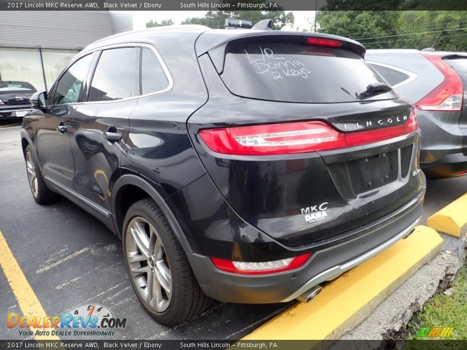 2017 Lincoln MKC Reserve AWD Black Velvet / Ebony Photo #2