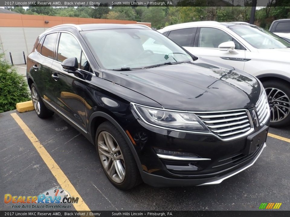 2017 Lincoln MKC Reserve AWD Black Velvet / Ebony Photo #4