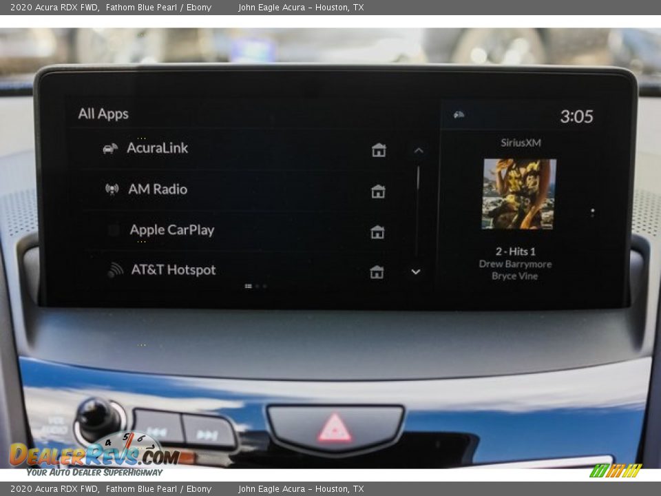 2020 Acura RDX FWD Fathom Blue Pearl / Ebony Photo #27