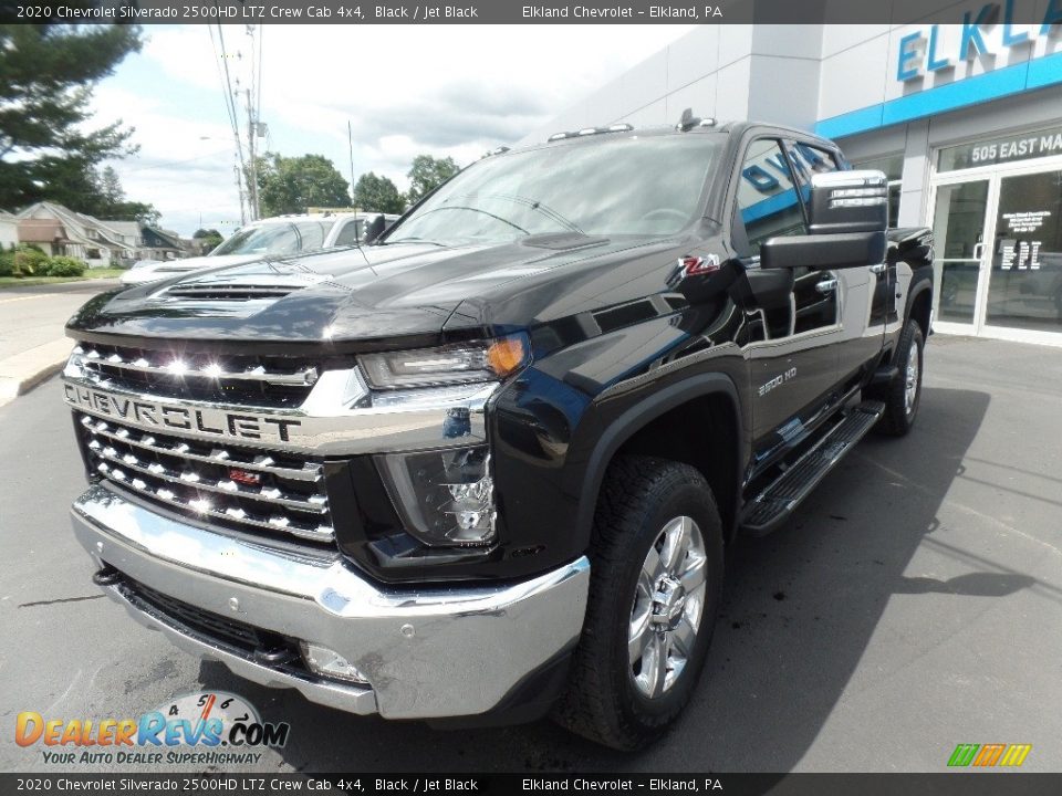 2020 Chevrolet Silverado 2500HD LTZ Crew Cab 4x4 Black / Jet Black Photo #4