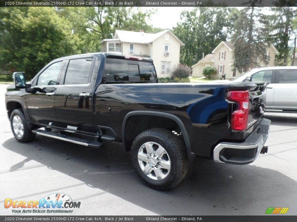 2020 Chevrolet Silverado 2500HD LTZ Crew Cab 4x4 Black / Jet Black Photo #6