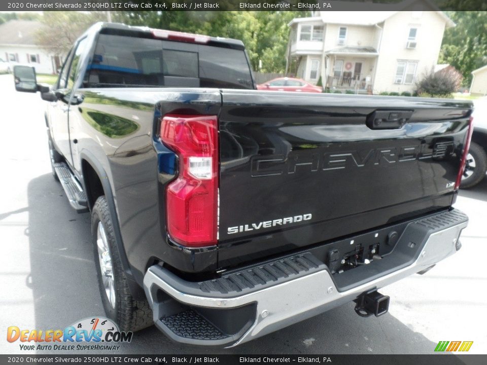 2020 Chevrolet Silverado 2500HD LTZ Crew Cab 4x4 Black / Jet Black Photo #7