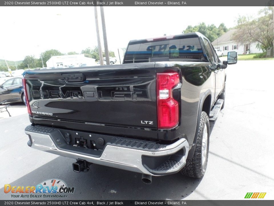 2020 Chevrolet Silverado 2500HD LTZ Crew Cab 4x4 Black / Jet Black Photo #8