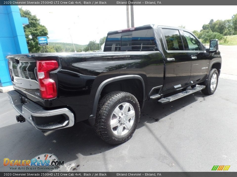2020 Chevrolet Silverado 2500HD LTZ Crew Cab 4x4 Black / Jet Black Photo #9
