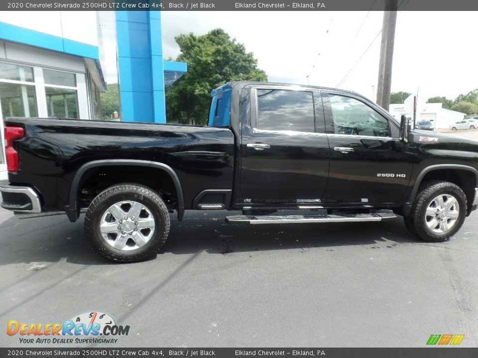 2020 Chevrolet Silverado 2500HD LTZ Crew Cab 4x4 Black / Jet Black Photo #10