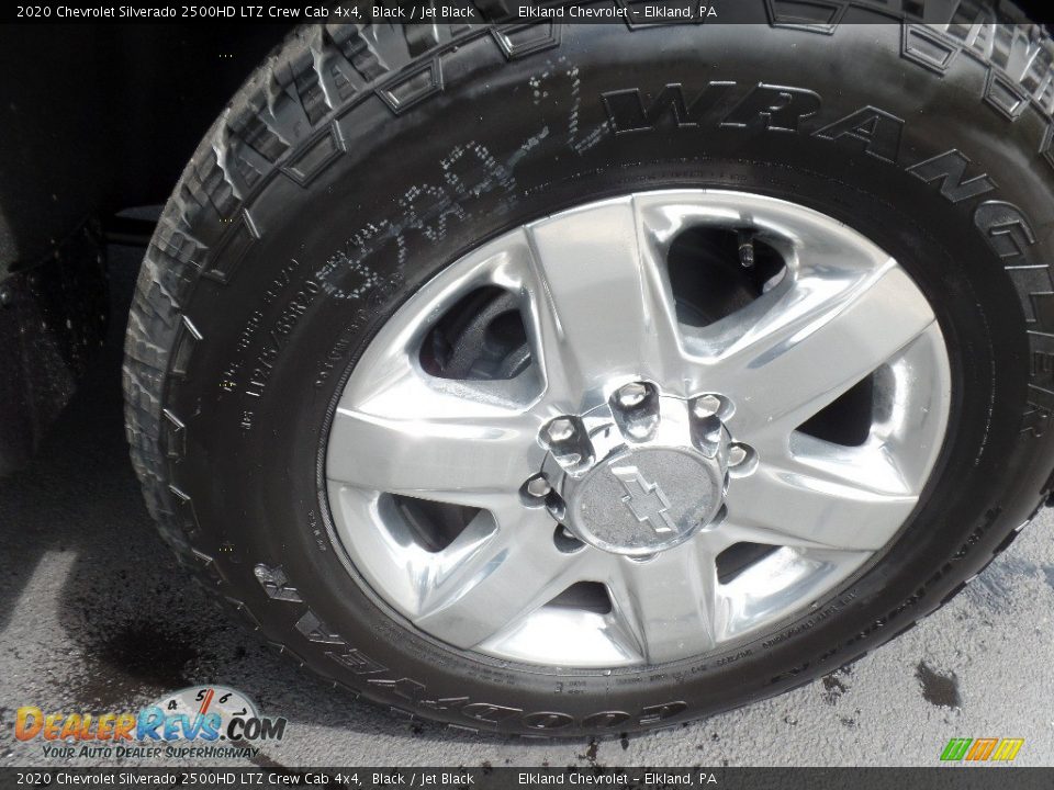 2020 Chevrolet Silverado 2500HD LTZ Crew Cab 4x4 Black / Jet Black Photo #11