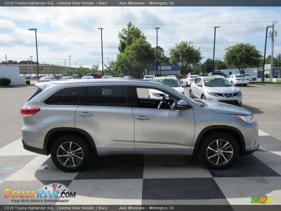 2018 Toyota Highlander XLE Celestial Silver Metallic / Black Photo #3
