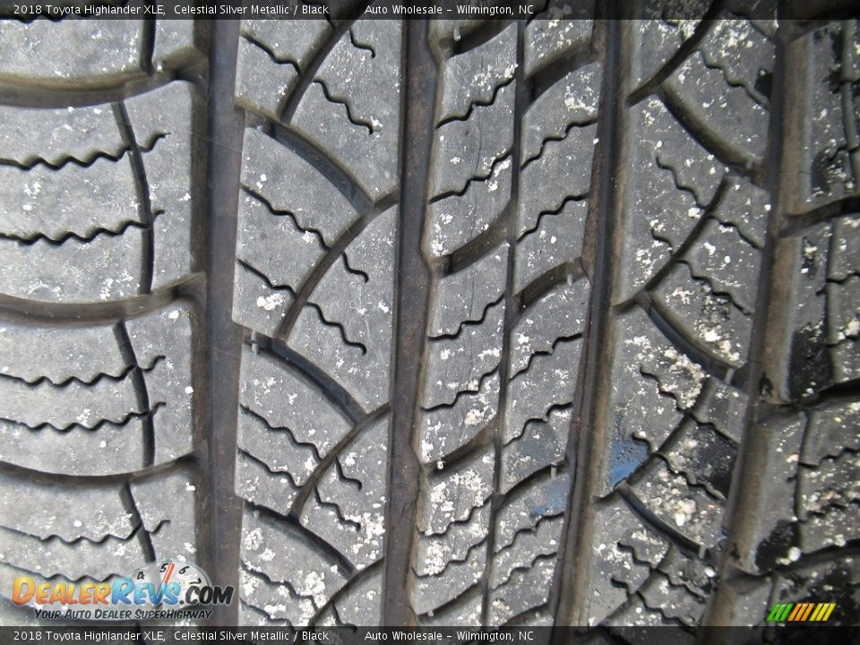 2018 Toyota Highlander XLE Celestial Silver Metallic / Black Photo #8