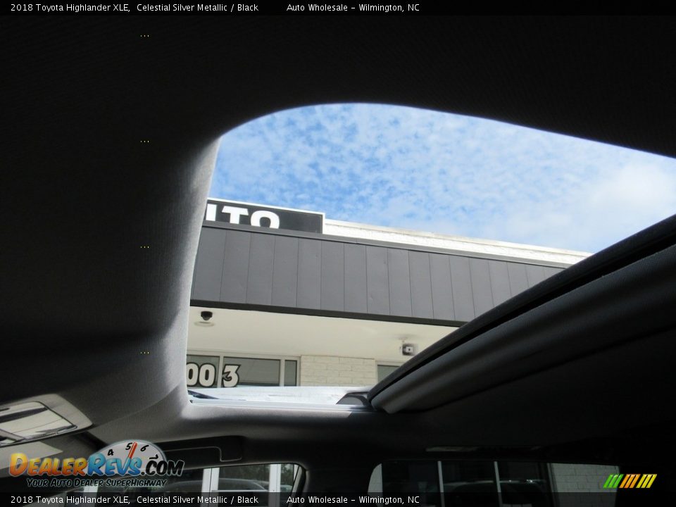 2018 Toyota Highlander XLE Celestial Silver Metallic / Black Photo #13