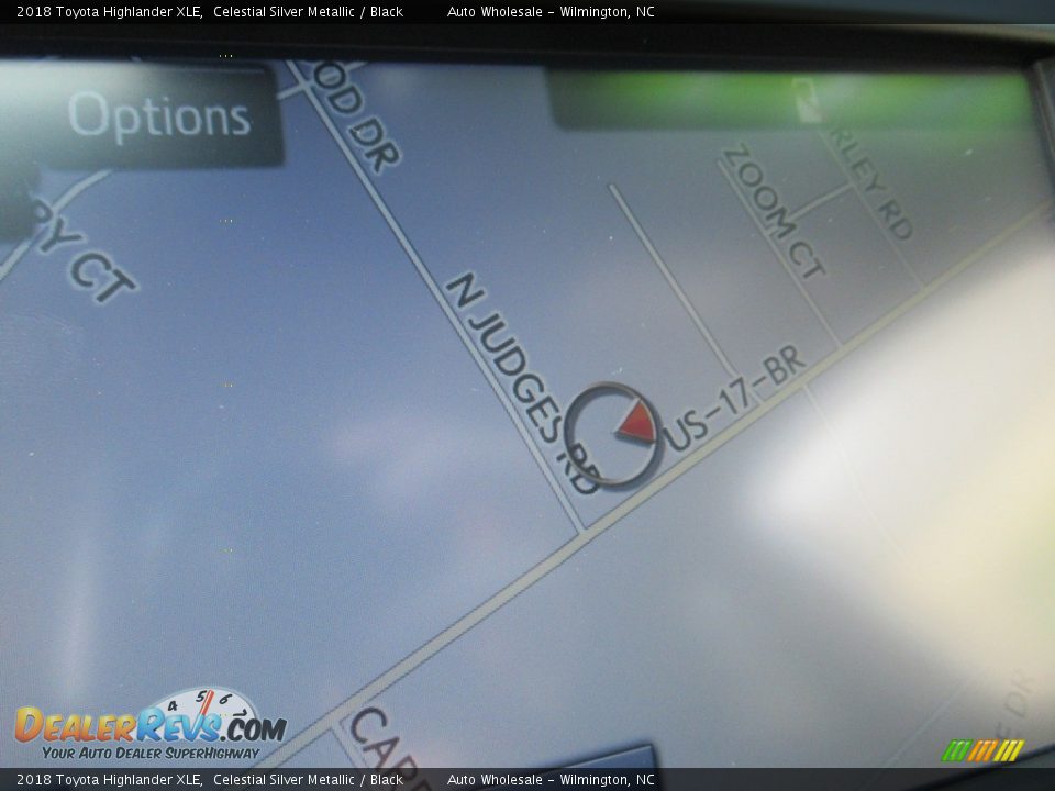 2018 Toyota Highlander XLE Celestial Silver Metallic / Black Photo #16