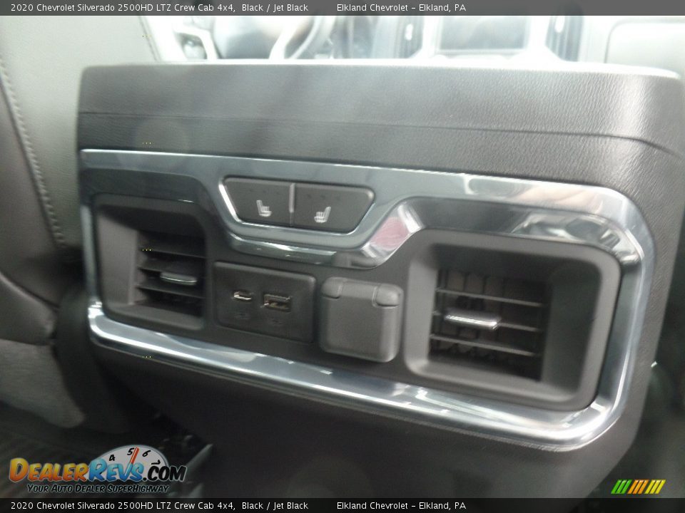 2020 Chevrolet Silverado 2500HD LTZ Crew Cab 4x4 Black / Jet Black Photo #23