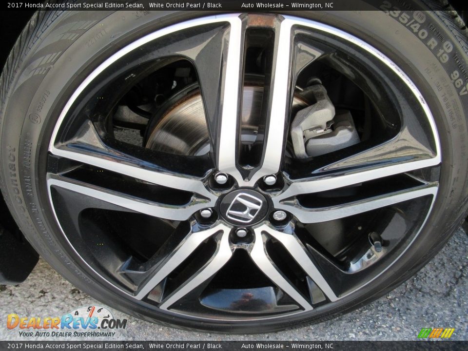 2017 Honda Accord Sport Special Edition Sedan White Orchid Pearl / Black Photo #7