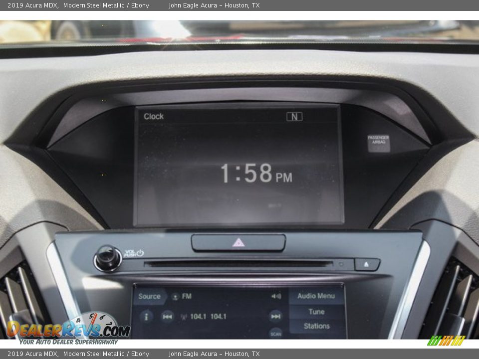 2019 Acura MDX Modern Steel Metallic / Ebony Photo #30