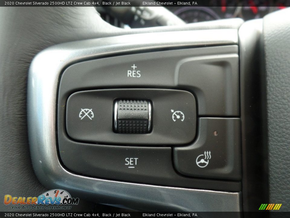 2020 Chevrolet Silverado 2500HD LTZ Crew Cab 4x4 Black / Jet Black Photo #33