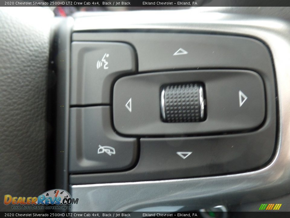 2020 Chevrolet Silverado 2500HD LTZ Crew Cab 4x4 Black / Jet Black Photo #34
