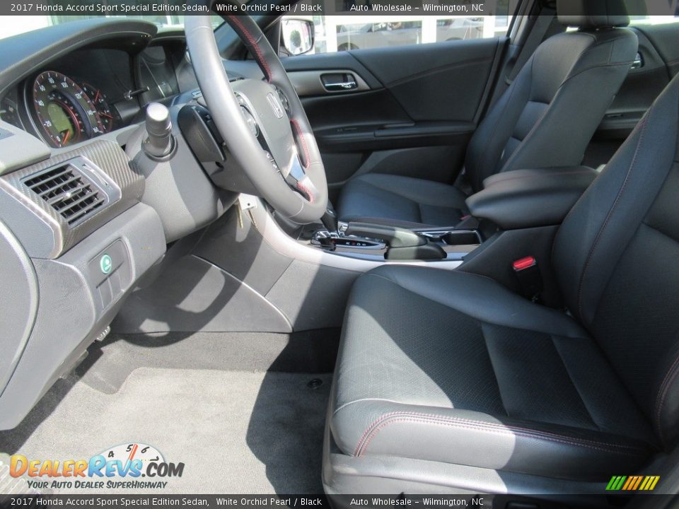 2017 Honda Accord Sport Special Edition Sedan White Orchid Pearl / Black Photo #11