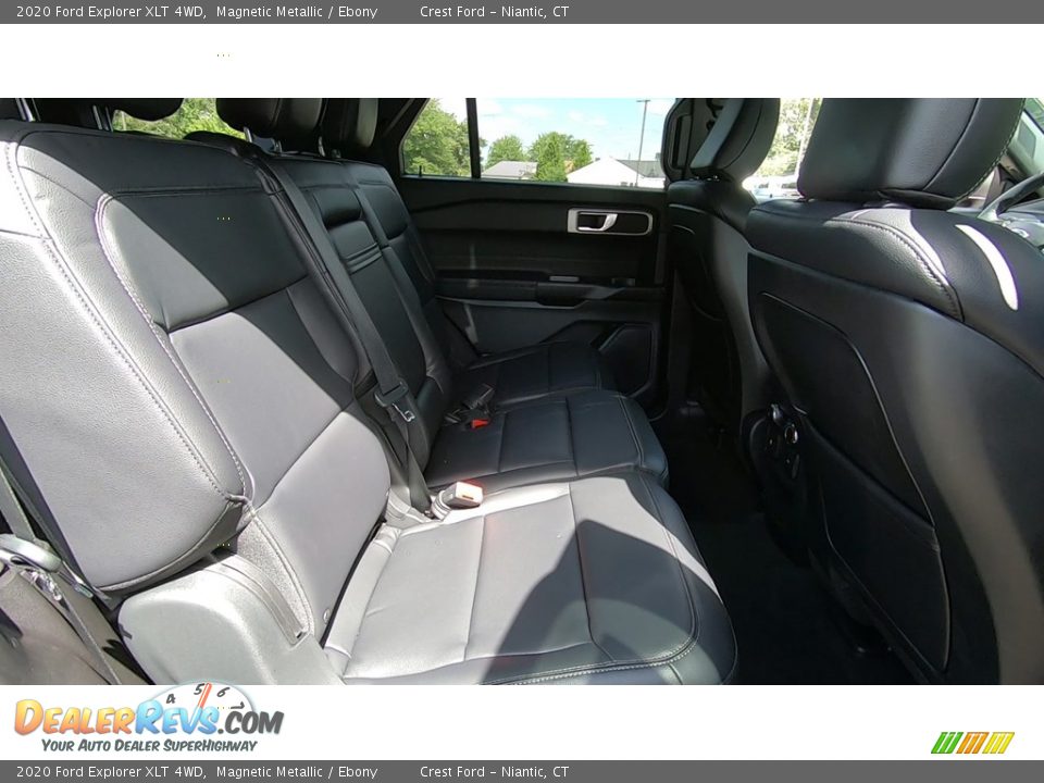 2020 Ford Explorer XLT 4WD Magnetic Metallic / Ebony Photo #22