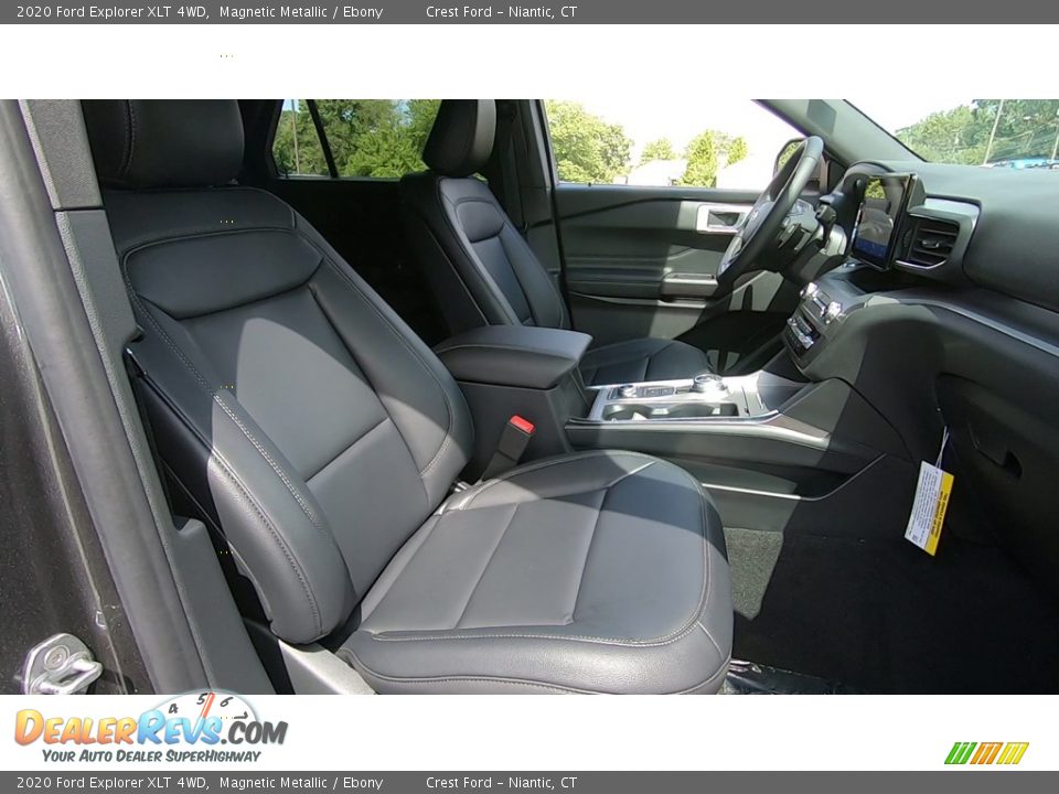 2020 Ford Explorer XLT 4WD Magnetic Metallic / Ebony Photo #24
