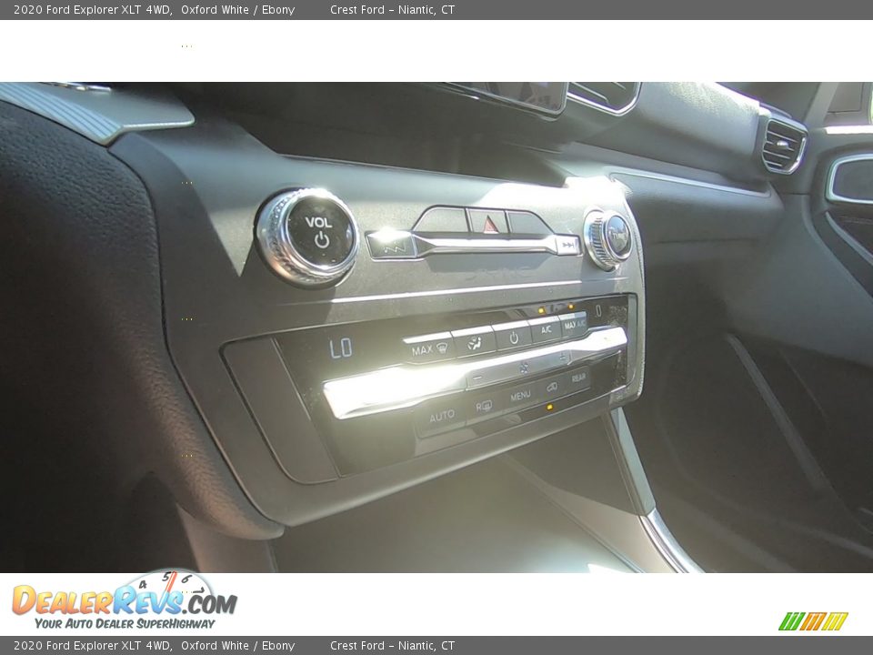 2020 Ford Explorer XLT 4WD Oxford White / Ebony Photo #15
