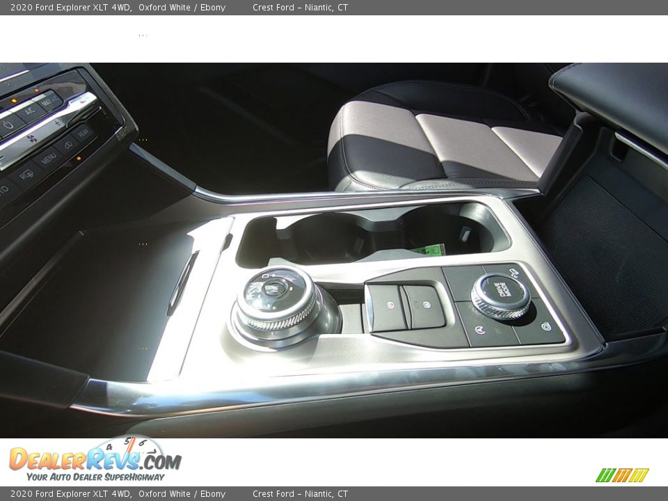 2020 Ford Explorer XLT 4WD Oxford White / Ebony Photo #16