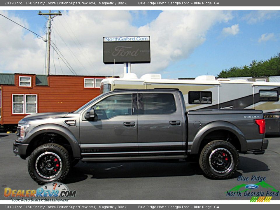 2019 Ford F150 Shelby Cobra Edition SuperCrew 4x4 Magnetic / Black Photo #2