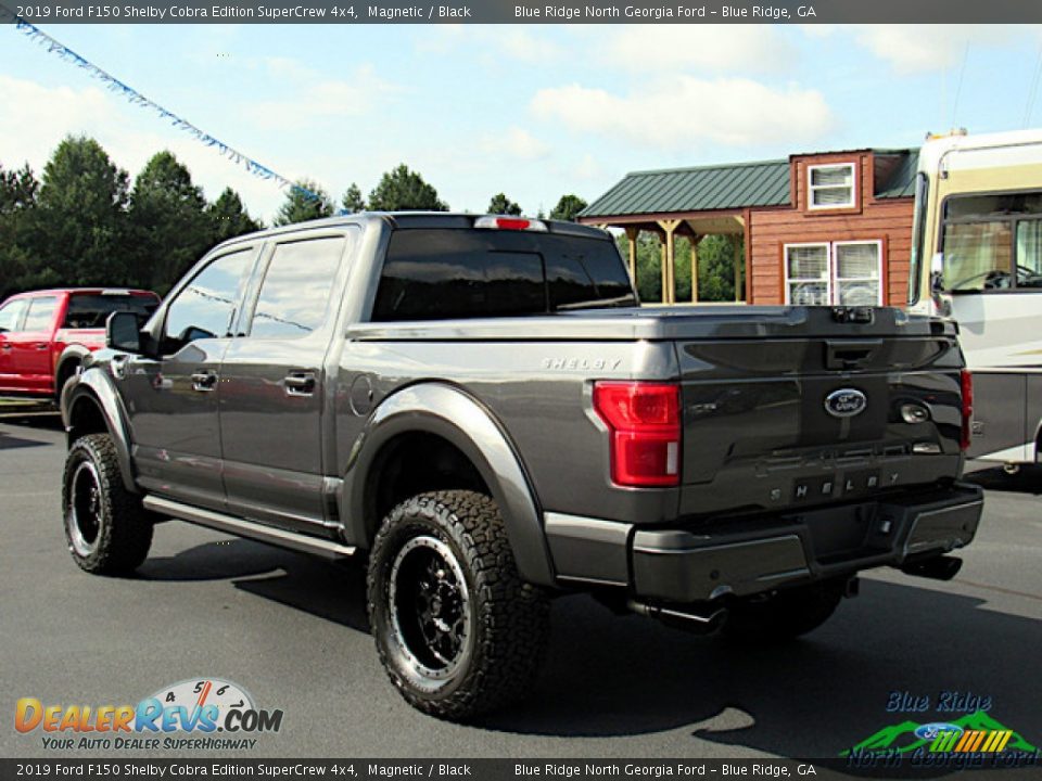 2019 Ford F150 Shelby Cobra Edition SuperCrew 4x4 Magnetic / Black Photo #3