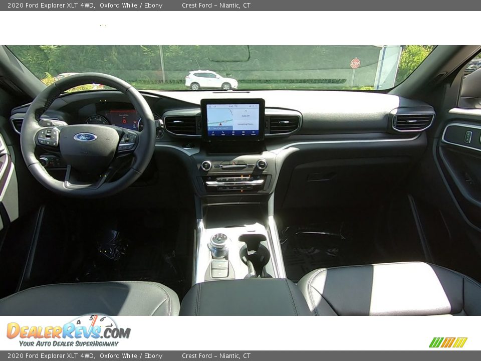 2020 Ford Explorer XLT 4WD Oxford White / Ebony Photo #18