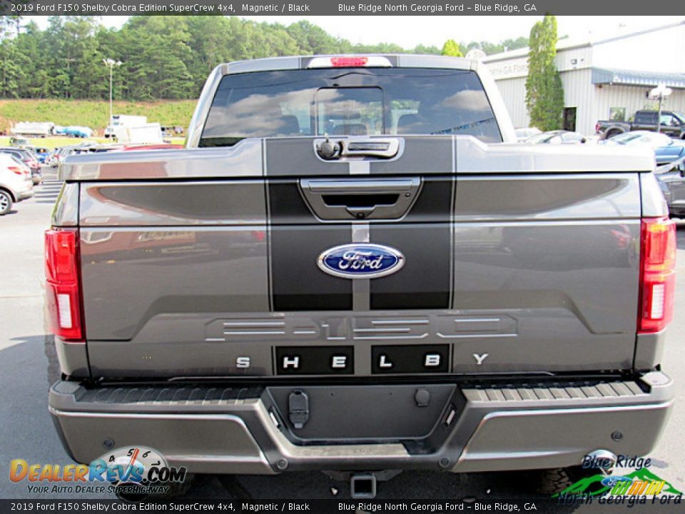 2019 Ford F150 Shelby Cobra Edition SuperCrew 4x4 Magnetic / Black Photo #4