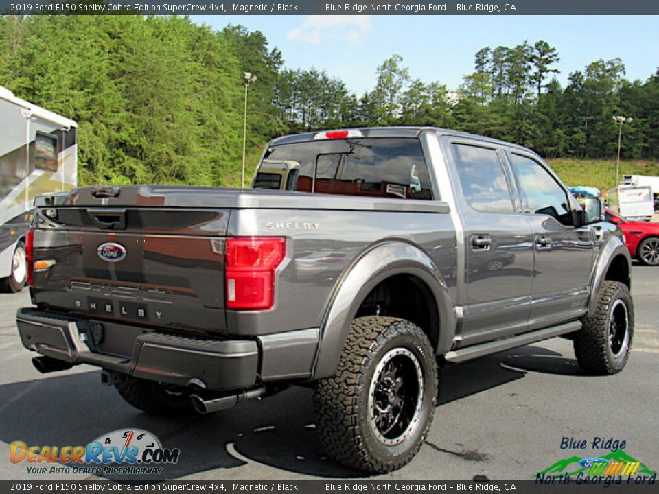 2019 Ford F150 Shelby Cobra Edition SuperCrew 4x4 Magnetic / Black Photo #5