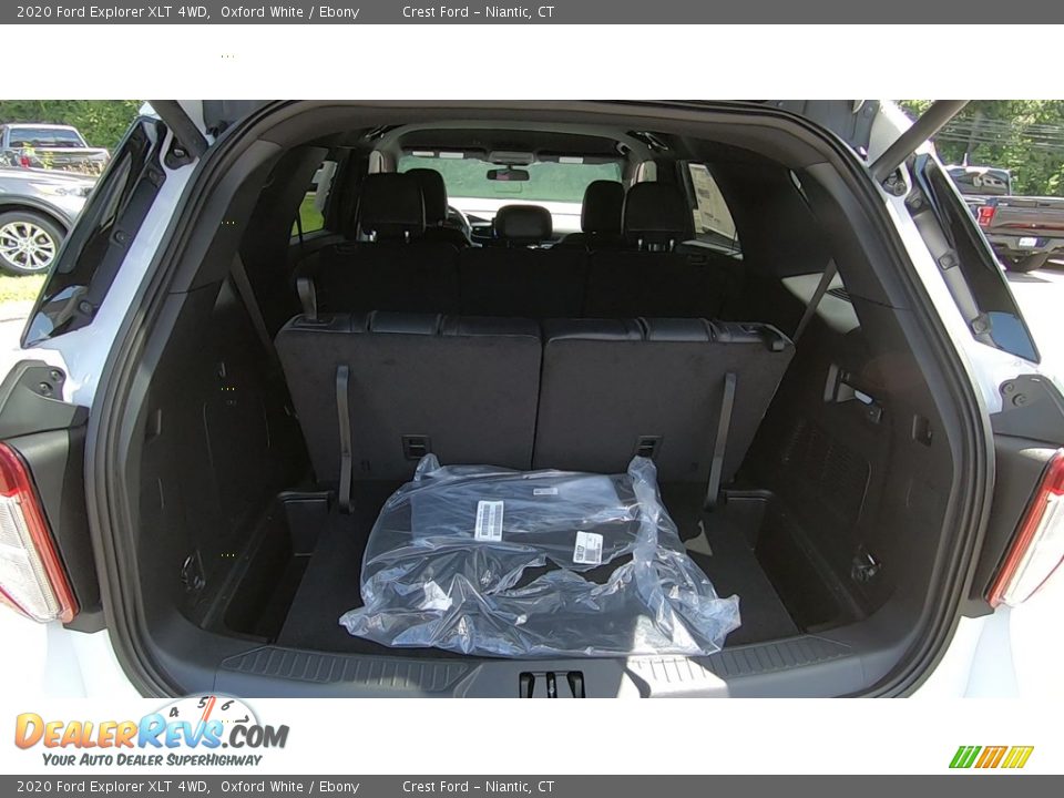 2020 Ford Explorer XLT 4WD Oxford White / Ebony Photo #20