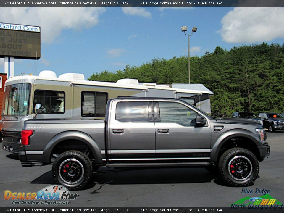 2019 Ford F150 Shelby Cobra Edition SuperCrew 4x4 Magnetic / Black Photo #6