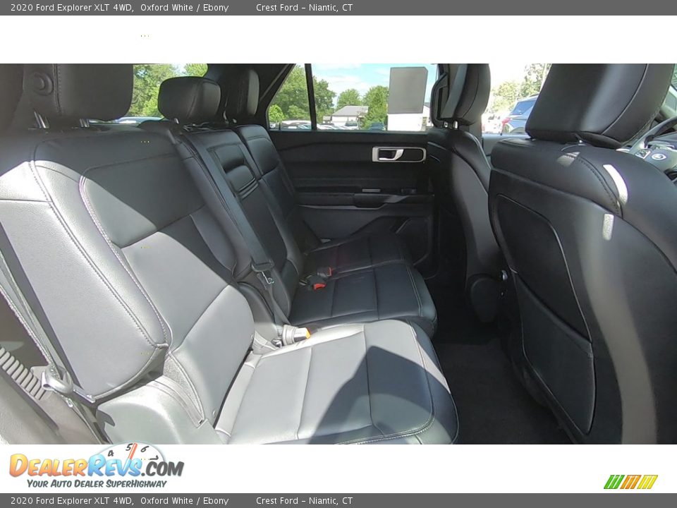 2020 Ford Explorer XLT 4WD Oxford White / Ebony Photo #22